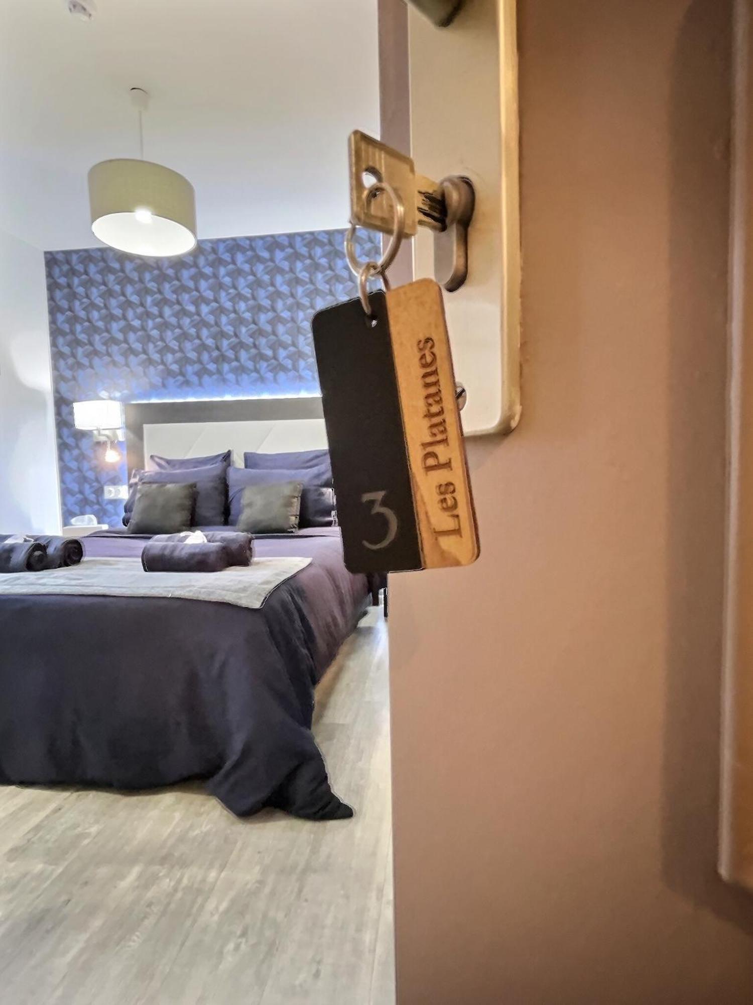 Les Platanes Hotel Gorrevod Buitenkant foto